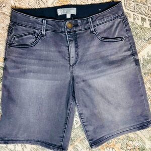 Wit & Wisdom Charcoal Jean Shorts